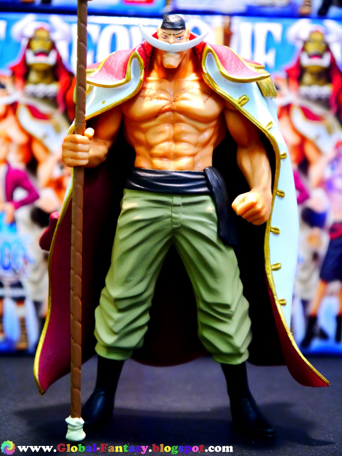 Whitebeard Pirate Set ของแท้ JP แมวทอง - Super Modeling Soul Bandai [โมเดลวันพีช] (7 ตัว)