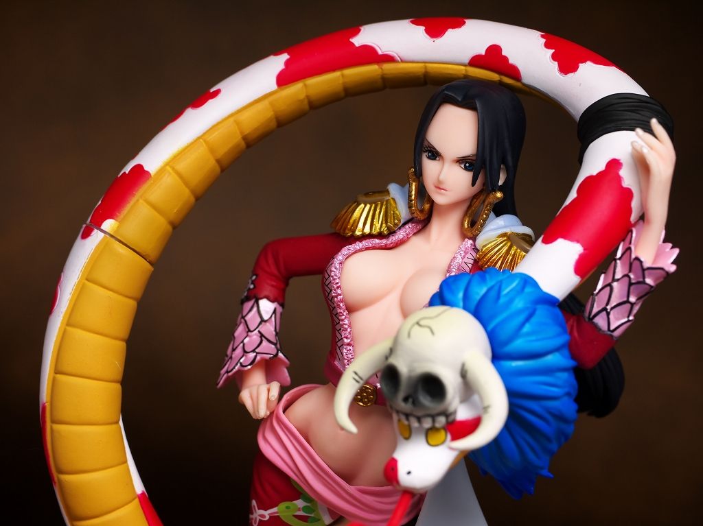 Boa Hancock ของแท้ JP แมวทอง - SQ Banpresto [โมเดลวันพีช]