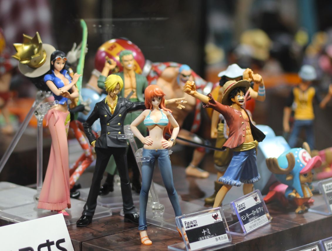 Straw Hat Pirates New World Set ของแท้ JP แมวทอง - Figuarts Zero Bandai [โมเดลวันพีช] (9 ตัว)