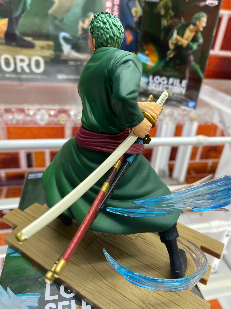 Zoro ของแท้ JP แมวทอง - Log File Selection Banpresto [โมเดลวันพีช]