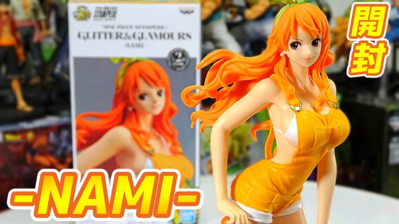Nami Stampede ของแท้ JP แมวทอง - Glitter & Glamours Banpresto [โมเดลวันพีช]