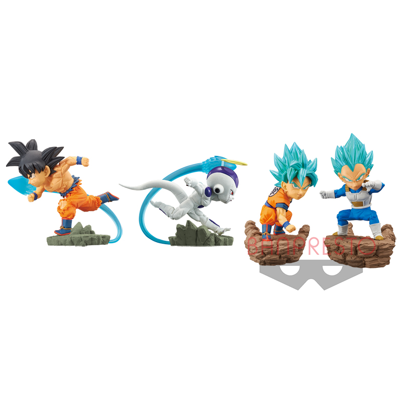 The Movie Resurrection 'F' Set ของแท้ JP แมวทอง - WCD Banpresto [โมเดลดราก้อนบอล] (4 ตัว)