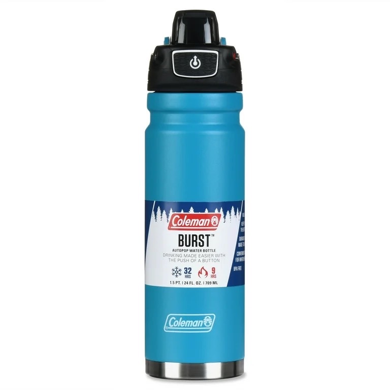 Burst SS 24Oz Autopop Caribbean Sea