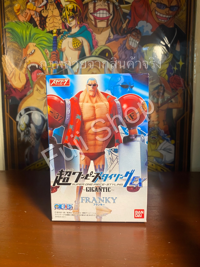 Franky ของแท้ JP แมวทอง - Super Styling Bandai [โมเดลวันพีช]
