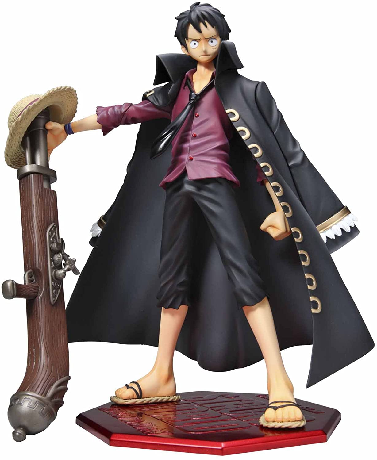 Luffy Strong World ของแท้ JP แมวทอง - POP Megahouse [โมเดลวันพีช]