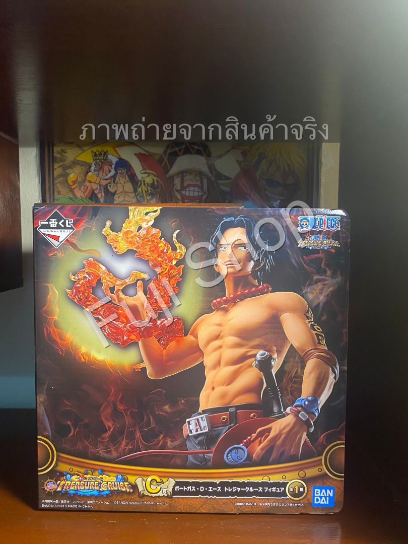 Ace ของแท้ JP แมวทอง - Ichiban Kuji Banpresto [โมเดลวันพีช]