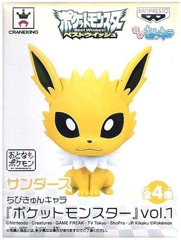 Jolteon ของแท้ JP - Ichiban Kuji Banpresto [โมเดลโปเกมอน]