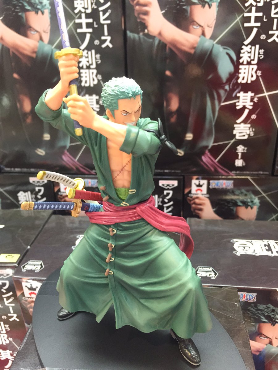 Zoro ของแท้ JP แมวทอง - Swordsmen Banpresto [โมเดลวันพีช]