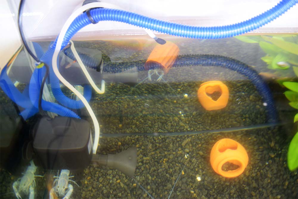 กรองบน ปั้มแยก 20W. รุ่นRS-268A กำลังแรง ติดตั้งง่าย แถมฟรีใยแก้วอย่างดี