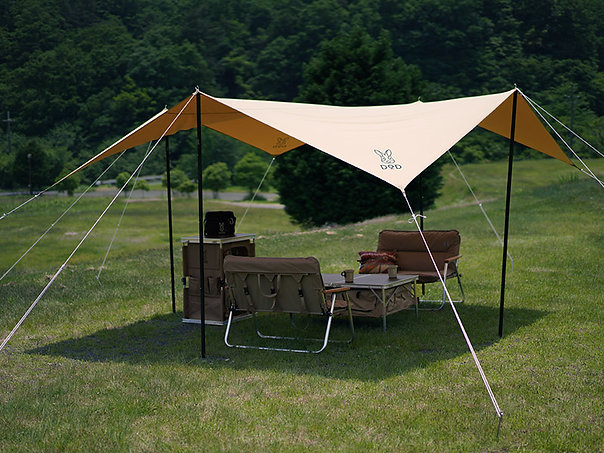 DoD Cheese Tarp S Tan TT4-738-TN