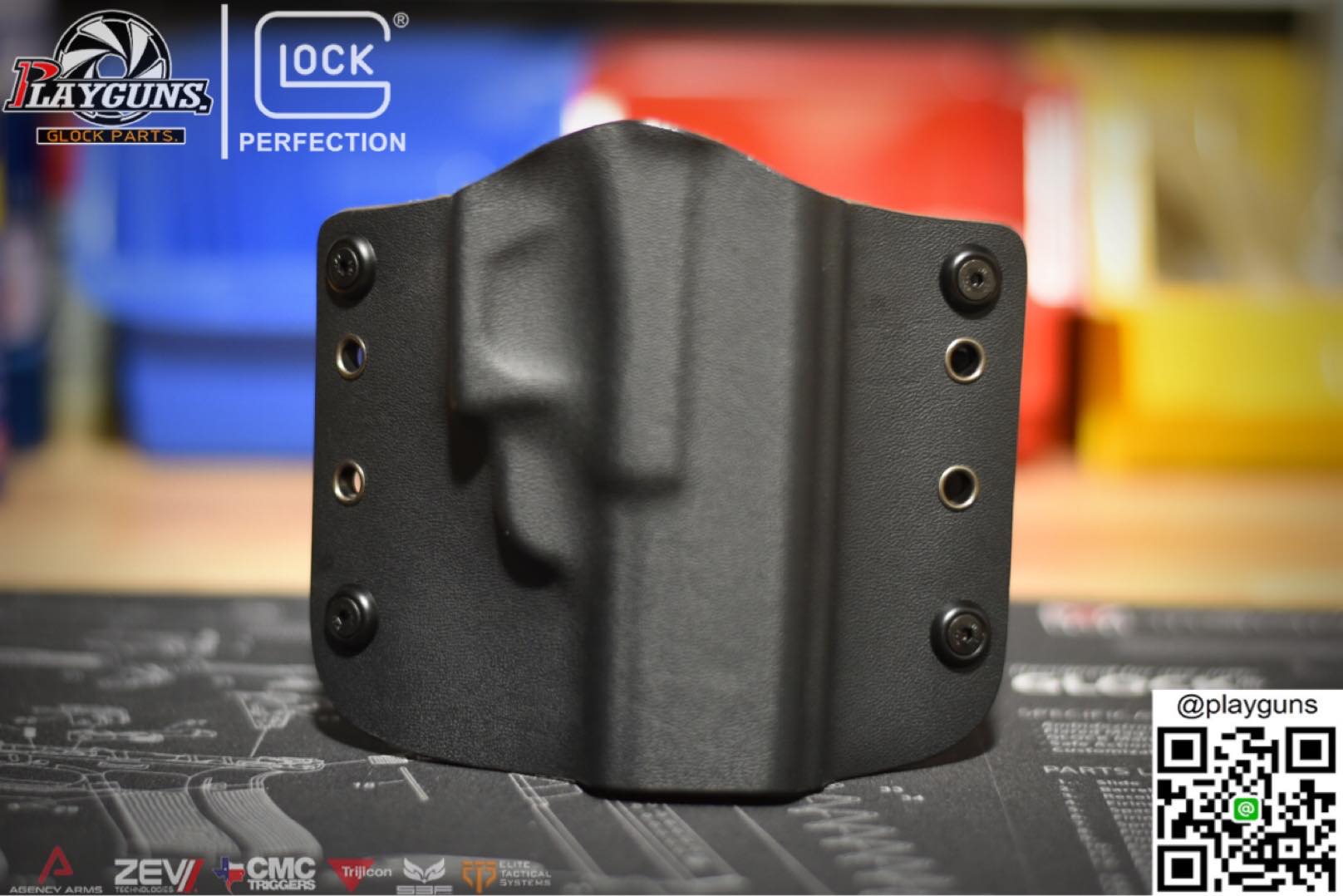 OWB Kydex+Leather G17/19/22/23/31/32/45