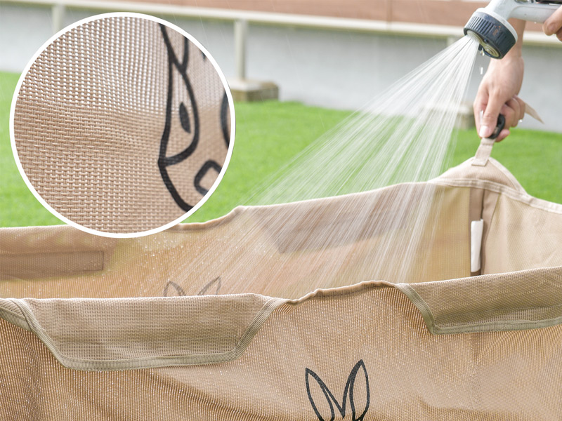 DoD Folding Carry Wagon Washable Fat Tire Tan C2-835-TN