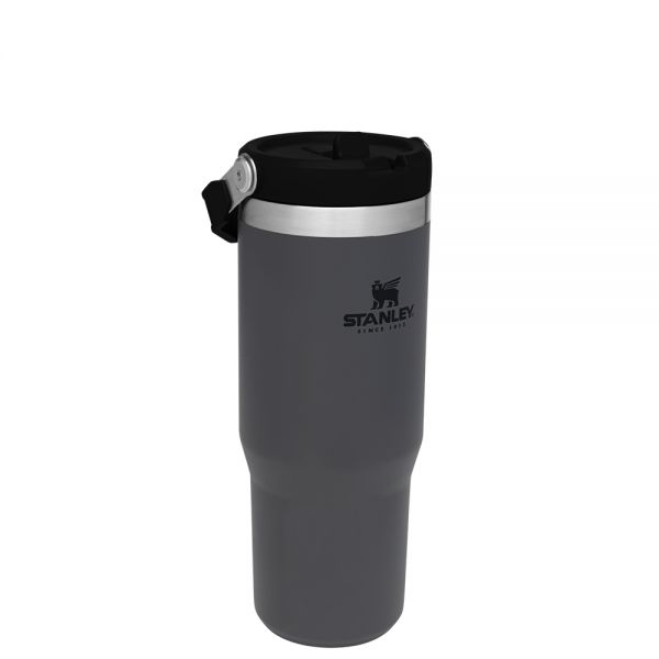 Classic Flip Straw Tumbler 30Oz Charcoal