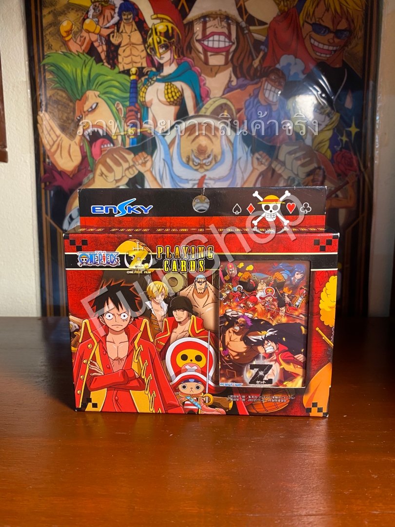 Straw Hat Pirates Film Z ของแท้ JP แมวทอง - Playing Cards Ensky [ไพ่วันพีช]