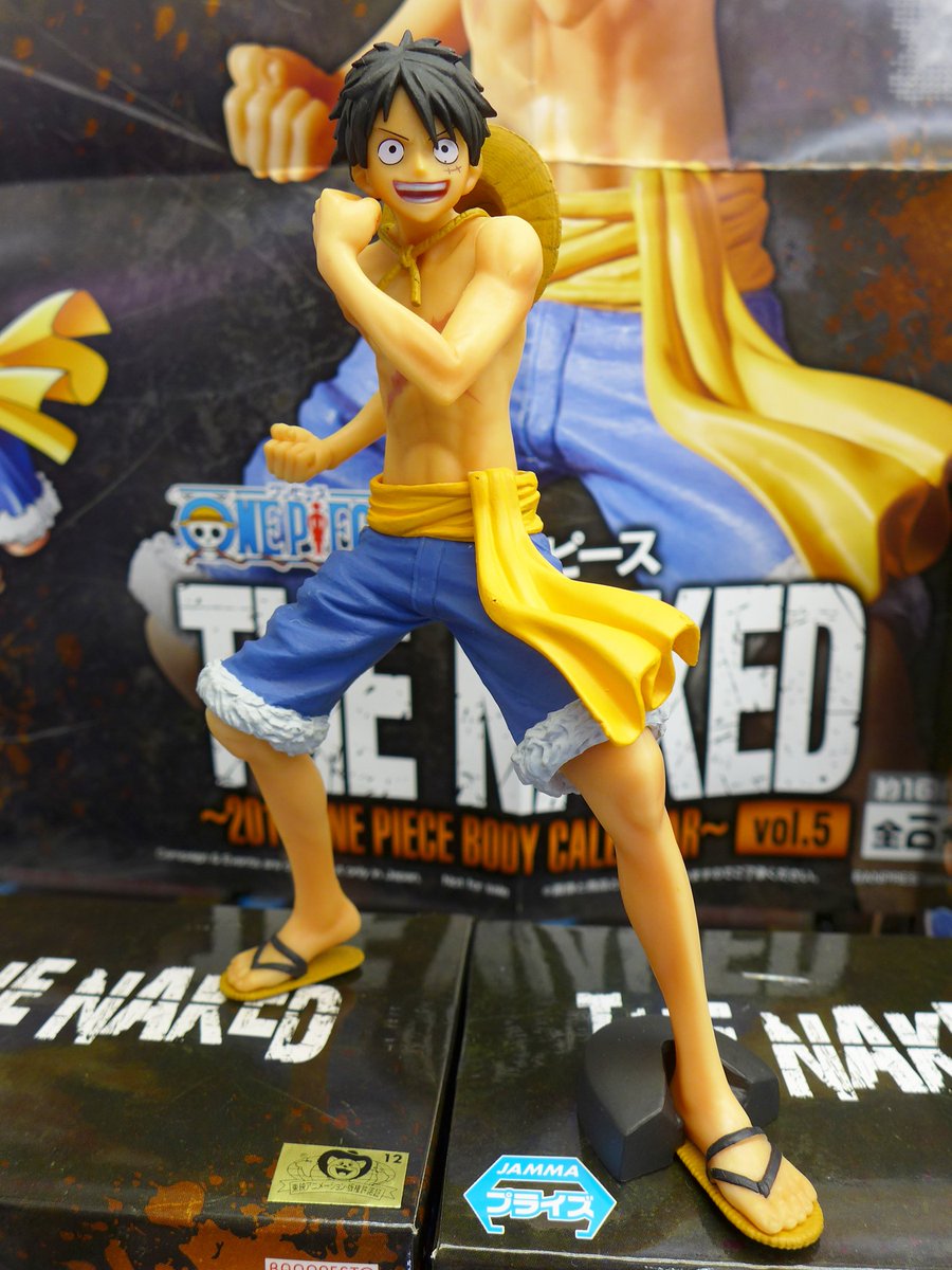 Luffy ของแท้ JP แมวทอง - The Naked Banpresto [โมเดลวันพีช]
