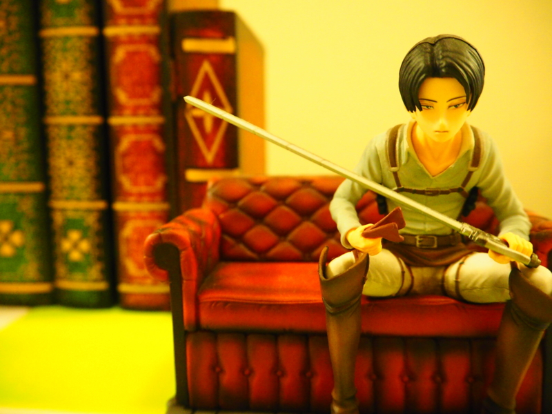 Levi ของแท้ JP - Ichiban Kuji [โมเดล Attack on Titan]