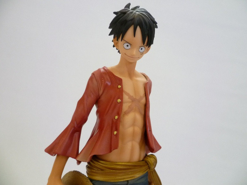Luffy ของแท้ JP แมวทอง - Master Stars Piece Banpresto [โมเดลวันพีช]