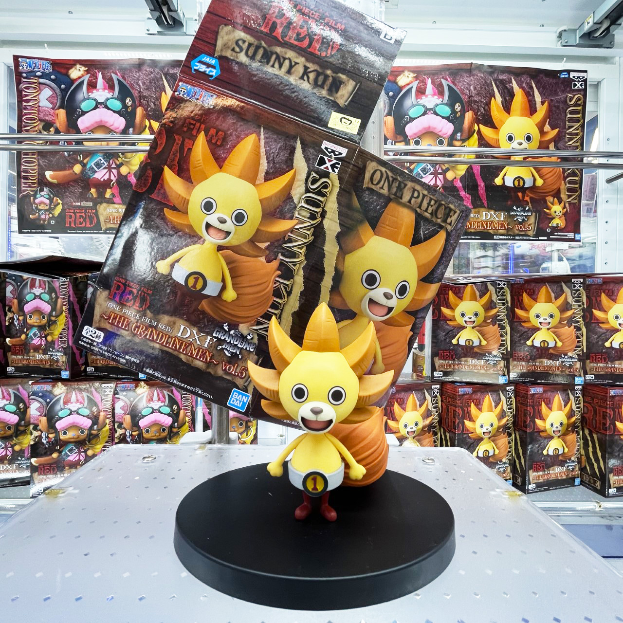 Thousand Sunny Film Red ของแท้ JP แมวทอง - Grandline Men Banpresto [โมเดลวันพีช]