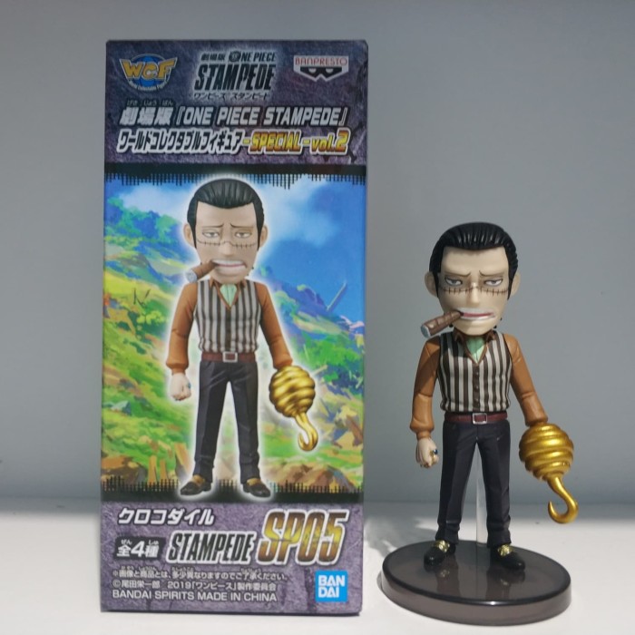 Crocodile Stampede ของแท้ JP แมวทอง - WCF Banpresto [โมเดลวันพีช]