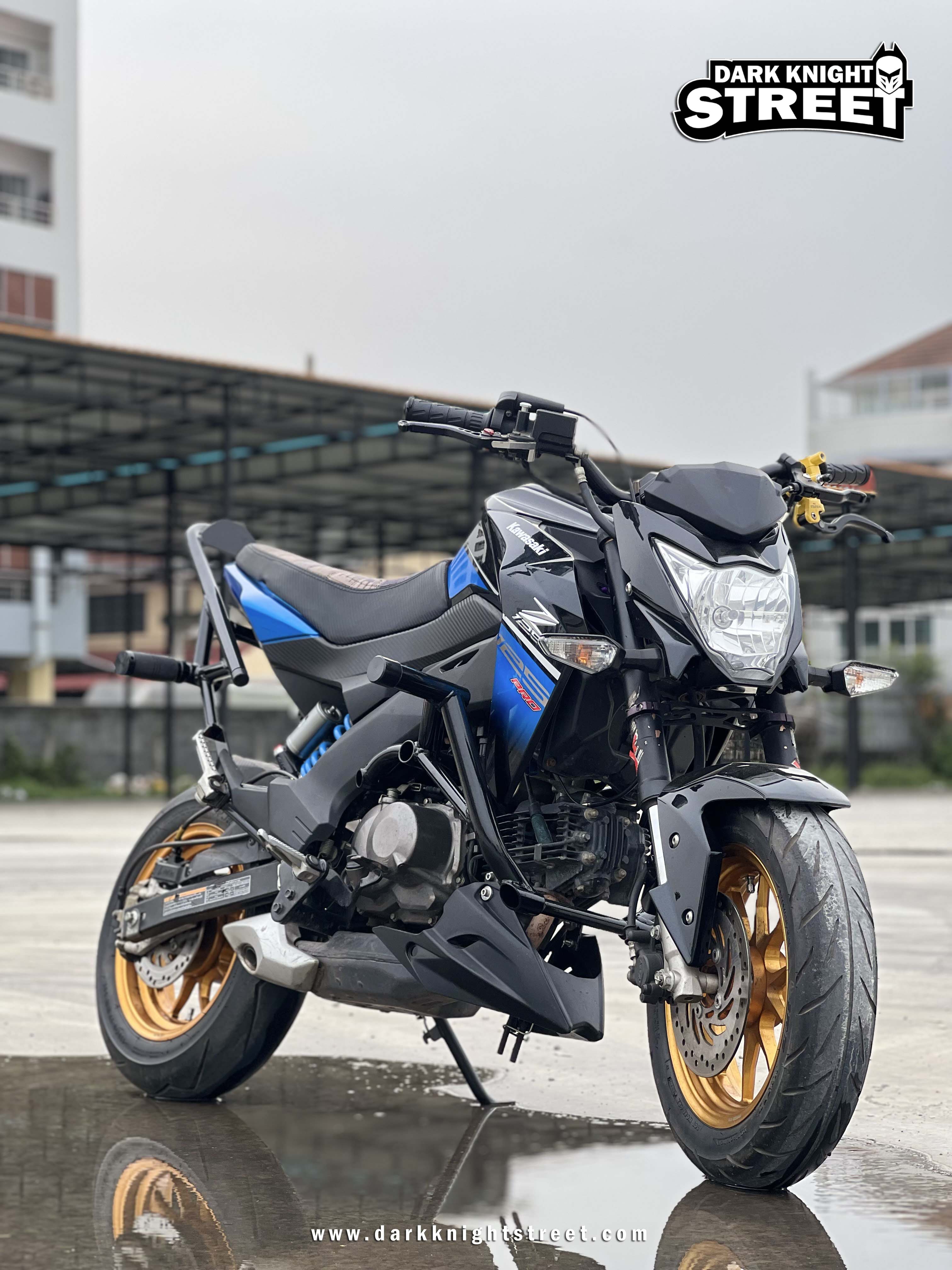 Kawasaki Z125 Crash cage + Subcage - darkknightstreet