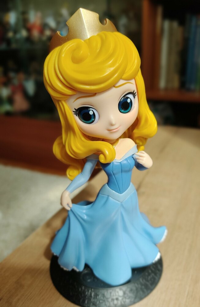 Aurora - Pastel Color ของแท้ JP - Q Posket Banpresto [โมเดล Disney]