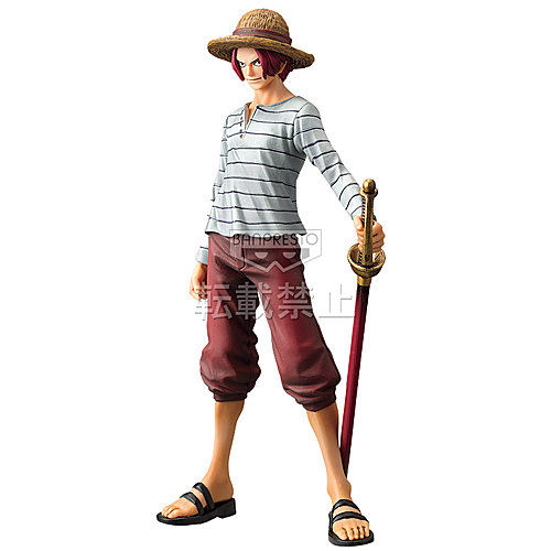 Shanks ของแท้ JP แมวทอง - Grandline Men Banpresto [โมเดลวันพีช]