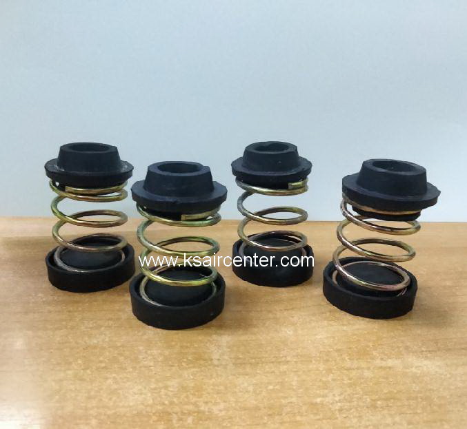 ชุดลูกยาง รองคอมเพรสเซอร์ แอร์ แบบมีสปริง (ชุด) (รหัสสินค้า 080004)