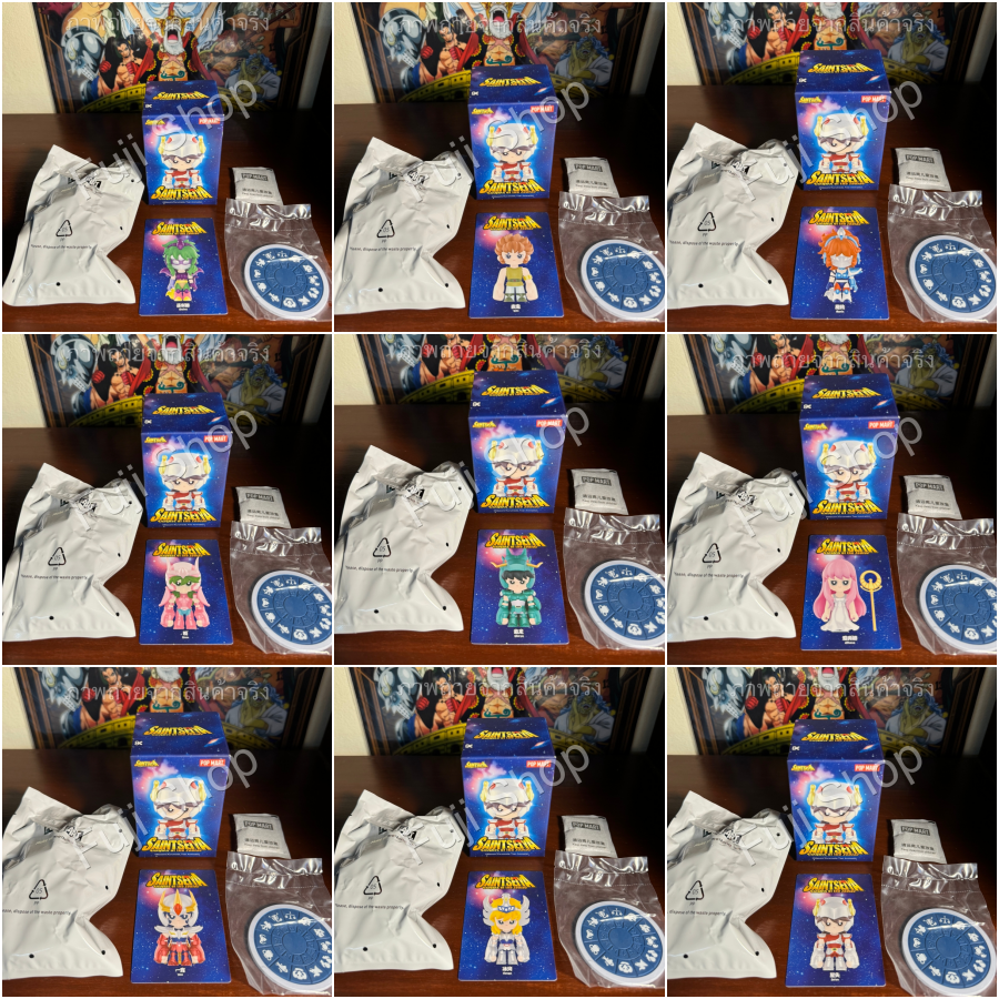 Saint Seiya Series - 100% - ของแท้ - Pop Mart [โมเดล Saint Seiya] (สินค้าพร้อมส่ง)