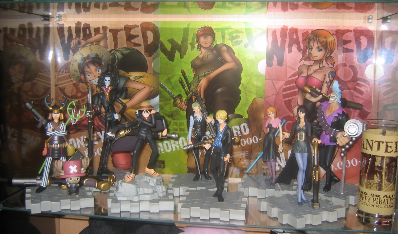 Straw Hat Pirates Strong World Set ของแท้ JP แมวทอง - Ichiban Kuji Banpresto [โมเดลวันพีช] (9 ตัว)