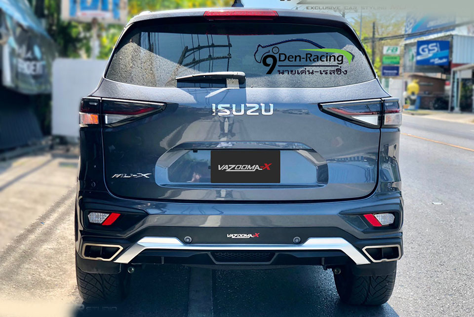 VAZOOMA-X VS Isuzu MU-X'2021-ปัจจุบัน [กับสเกิร์ตแตกแต่งอย่างสปอร์ตลงตัว รอคุณเป็นเจ้าของแล้วที่นี่]
