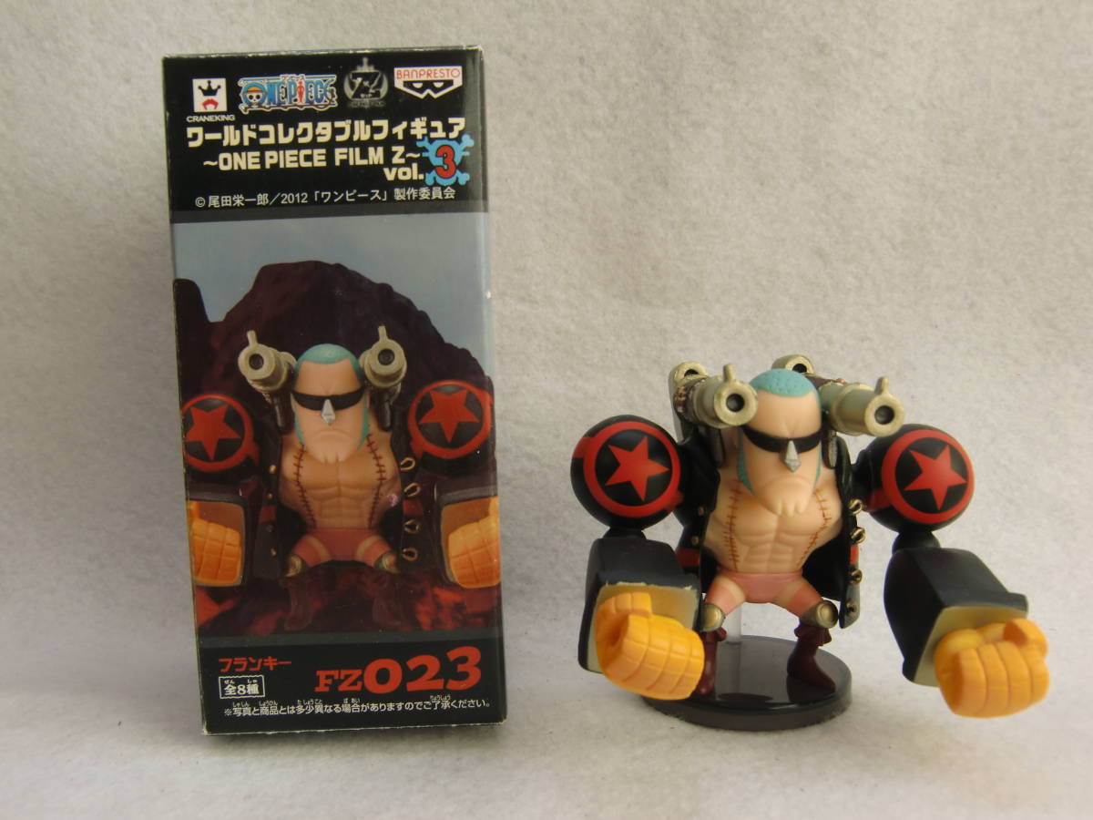 Franky Film Z ของแท้ JP แมวทอง - WCF Banpresto [โมเดลวันพีช]