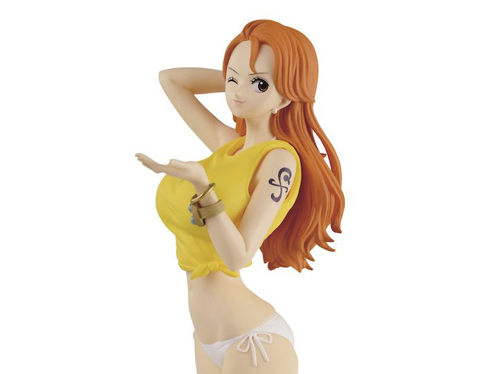 Nami ของแท้ JP แมวทอง - CII Banpresto [โมเดลวันพีช] (Color Change)