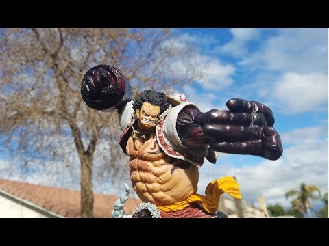 Luffy Gear 4 Ver.Kong Gun ของแท้ JP แมวทอง - Ichiban Kuji Banpresto [โมเดลวันพีช]