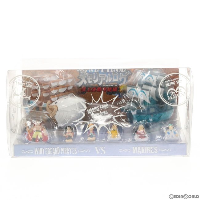 Whitebeard Pirates VS Marines ของแท้ JP แมวทอง - Chara Bank Megahouse [โมเดลวันพีช] (6 ตัว + เรือ 2 ลำ)