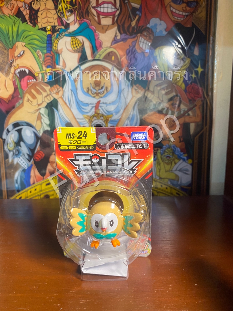 Rowlet ของแท้ JP - Monster Collection Takara Tomy [โมเดลโปเกมอน]