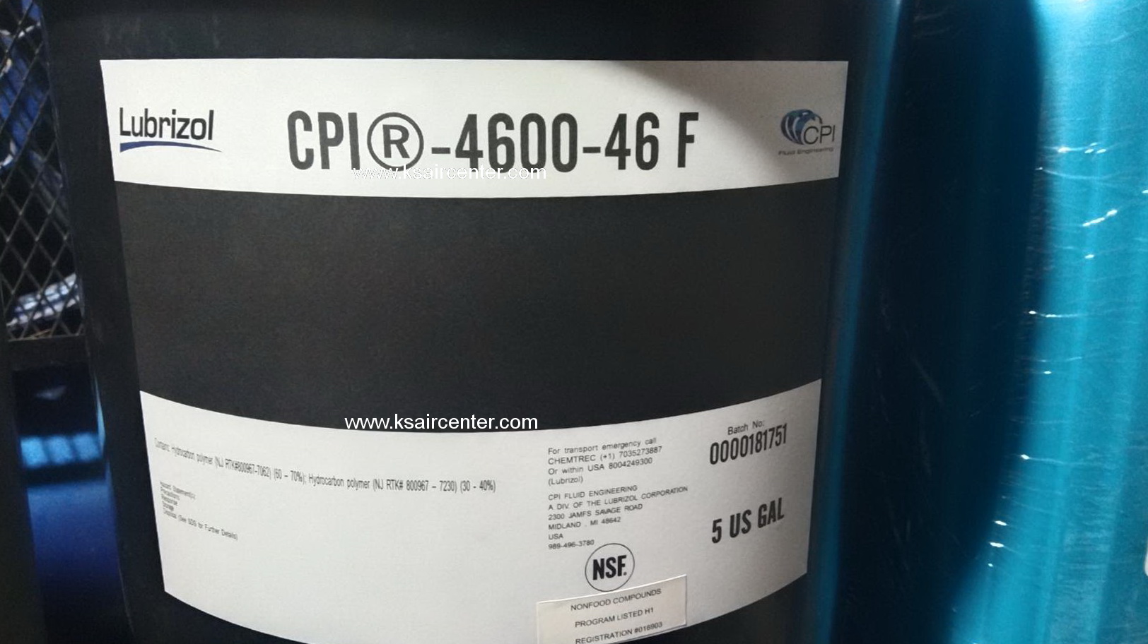 น้ำมันคอมเพรสเซอร์ CPI 4600-46 F