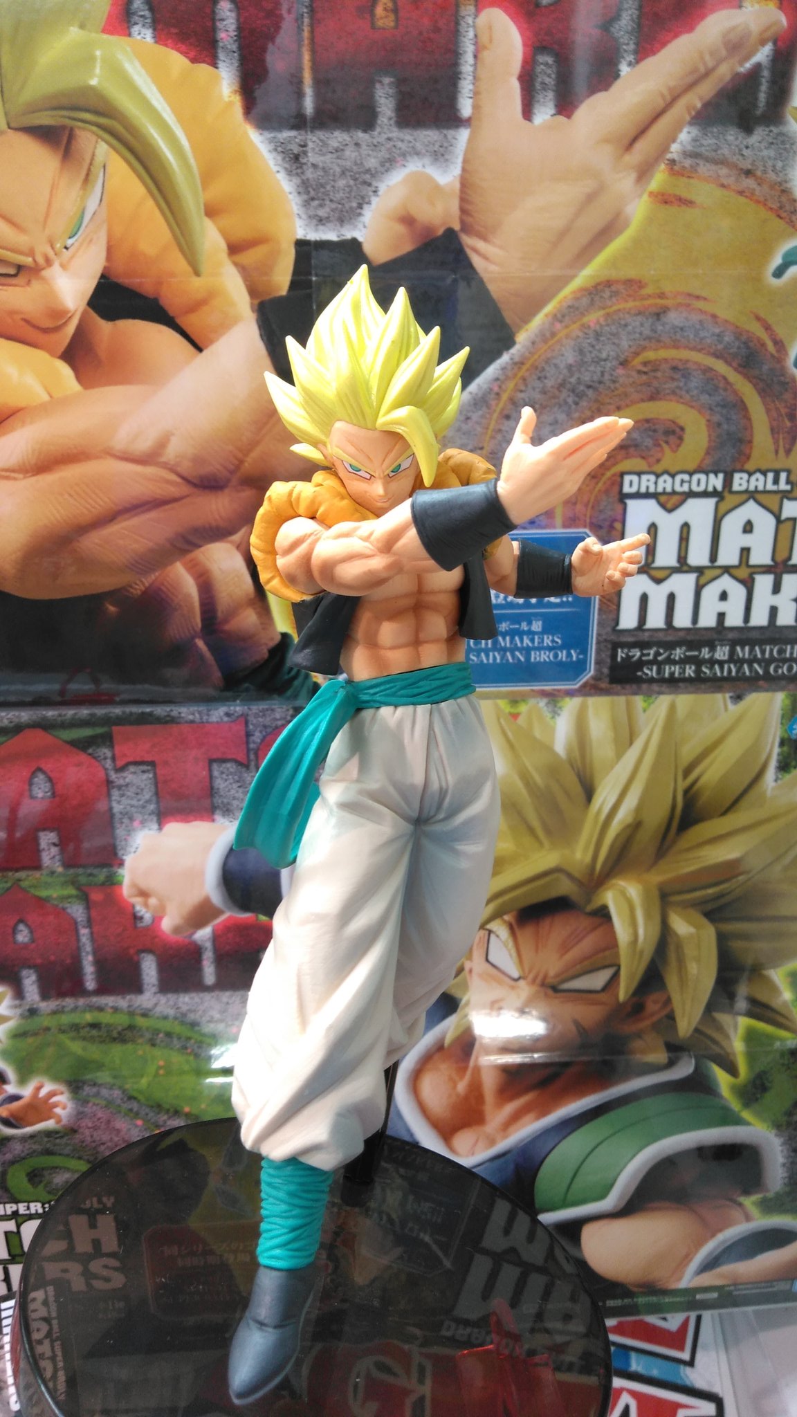 Gogeta Super Saiyan ของแท้ JP แมวทอง - Match Makers Banpresto [โมเดลดราก้อนบอล]