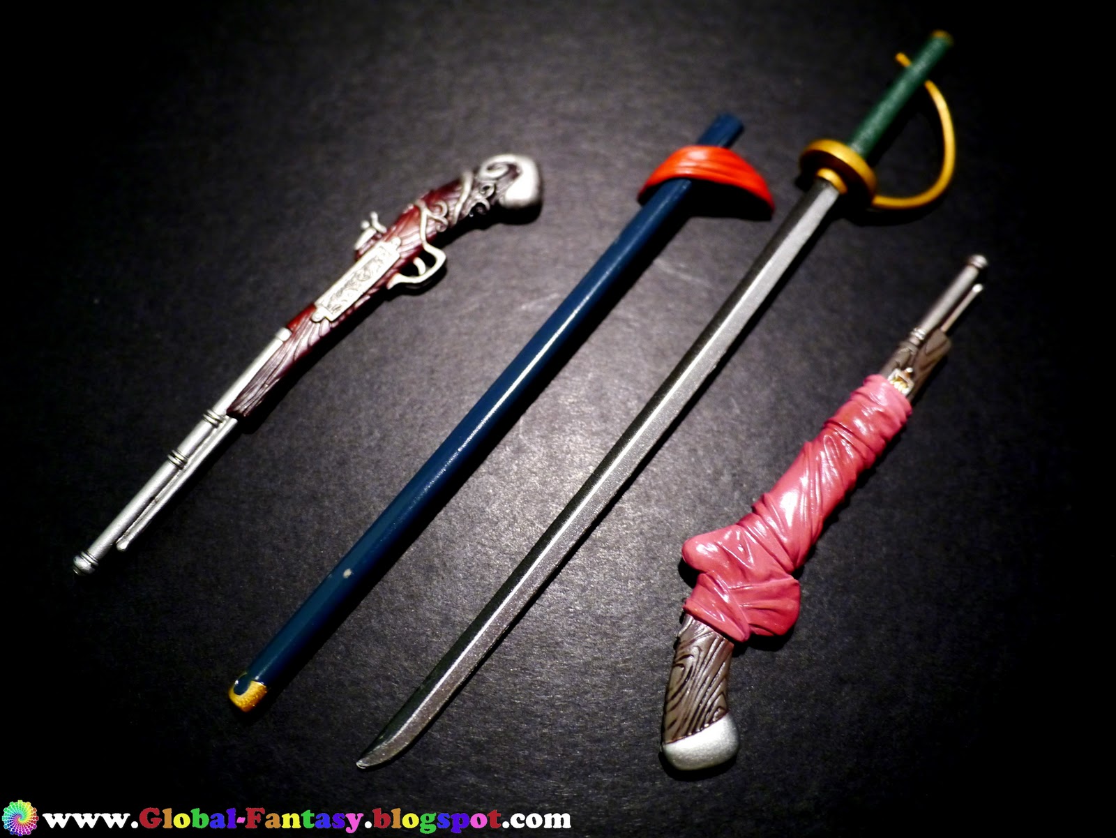 Red Hair Pirates Set ของแท้ JP แมวทอง - Grandline Men Banpresto [โมเดลวันพีช] (3 ตัว)