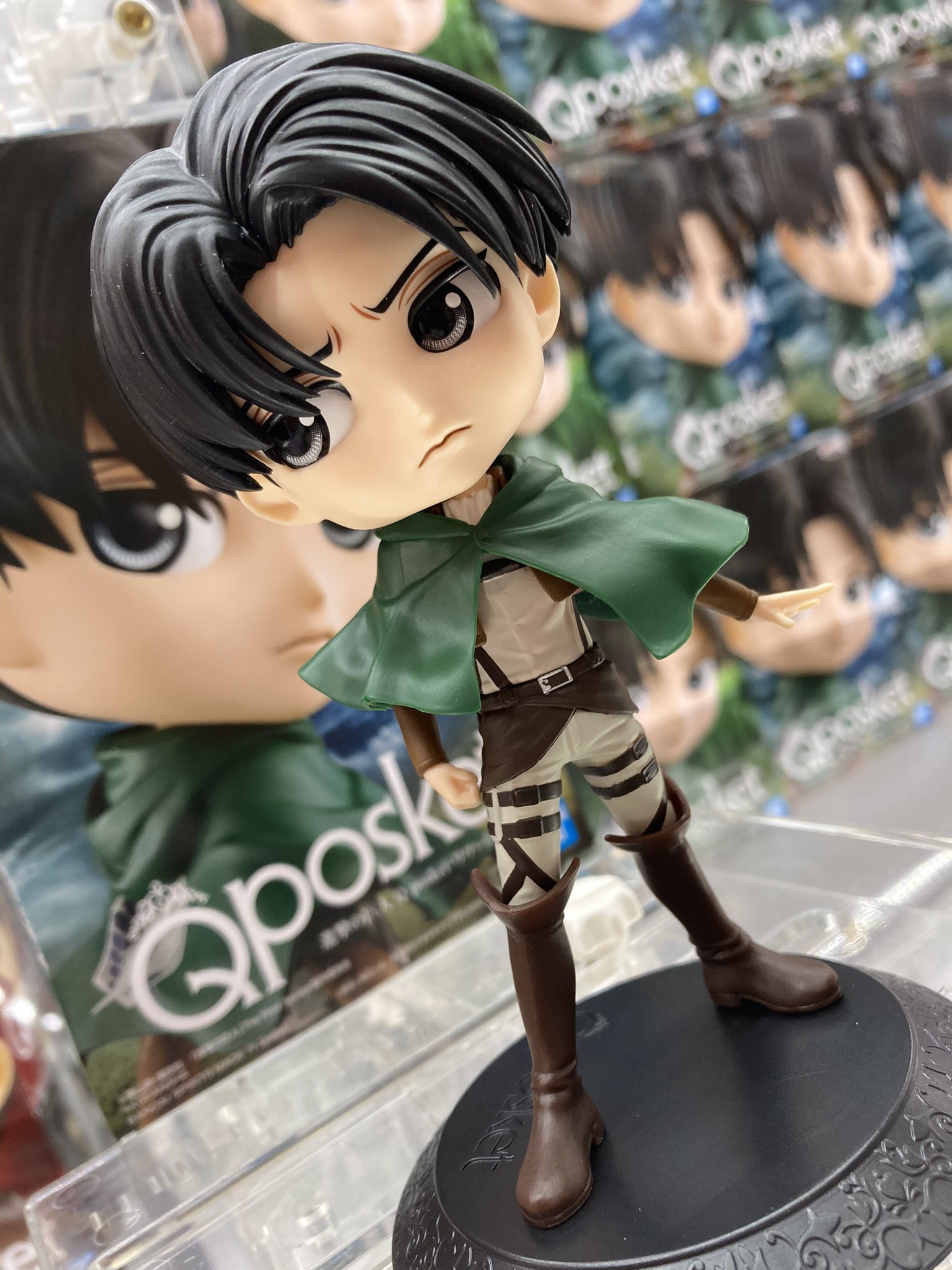 Levi ของแท้ JP - Q Posket Banpresto [โมเดล Attack on Titan]