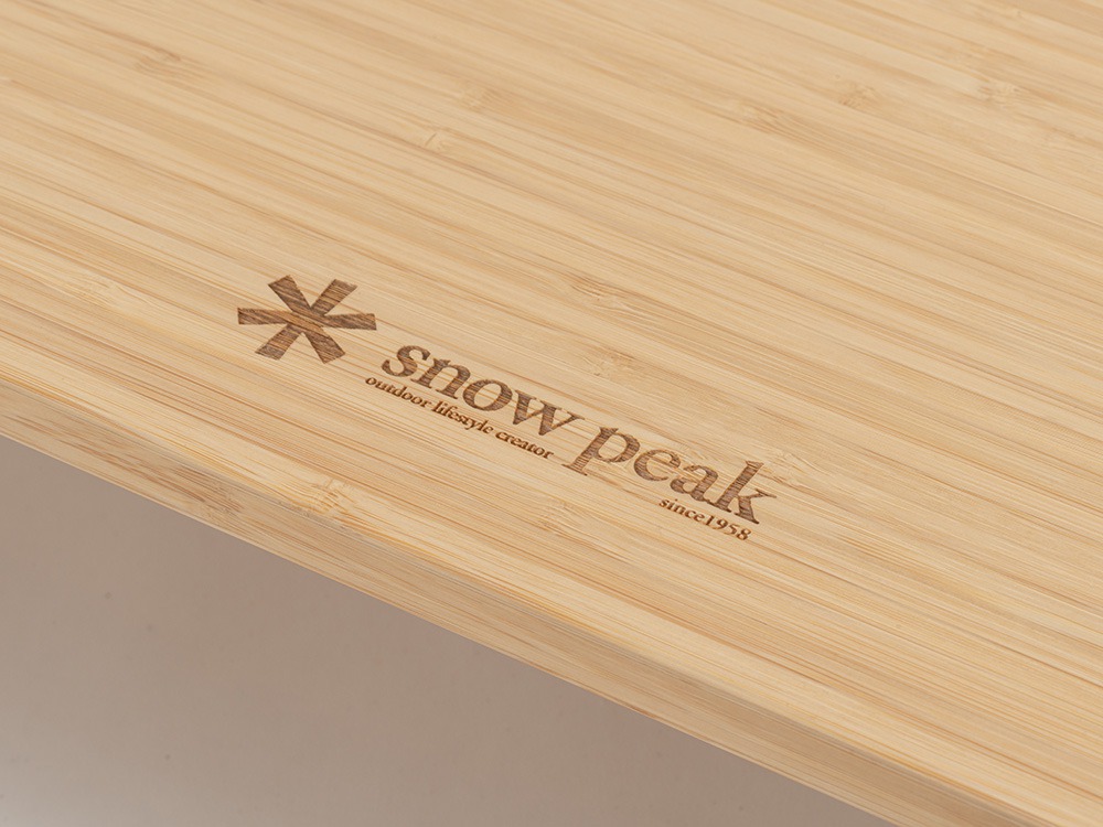 SnowPeak IGT Single Table Bamboo Light FES-218