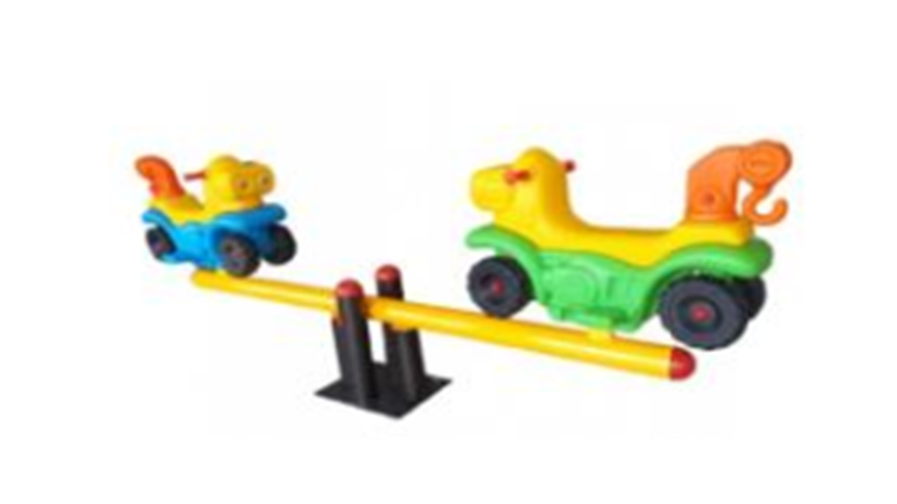 ไม้กระดกรถเครน 2ที่นั่ง เครื่องเล่นสนามเหล็ก คานกระดก เครื่องเล่นสนาม สินค้าพร้อมส่งในไทย คุรุภัณฑ์สนามเด็กเล่นเด็กปฐมวัย