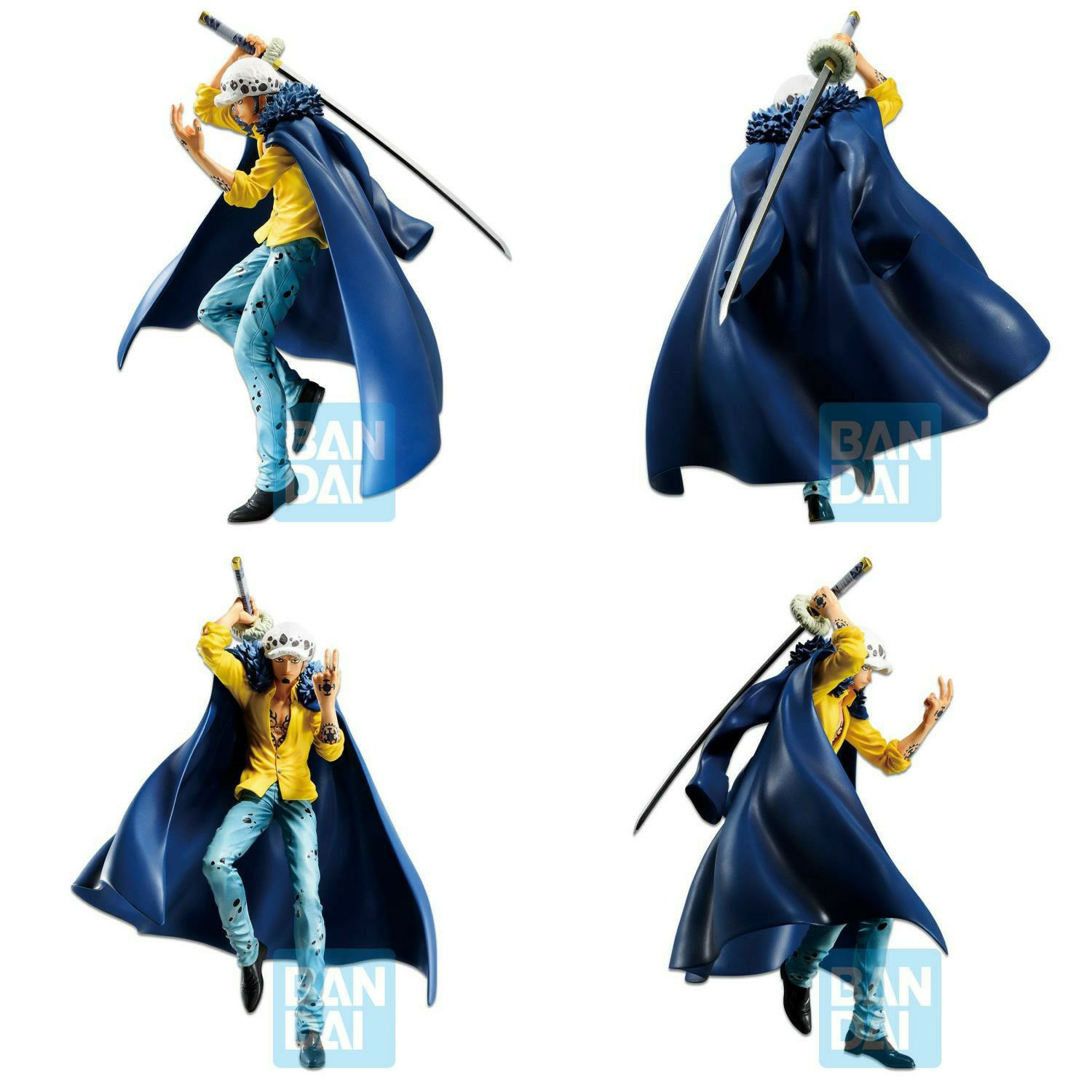 The Worst Generation Set ของแท้ JP แมวทอง - Ichiban Kuji Banpresto [โมเดลวันพีช] (3 ตัว)