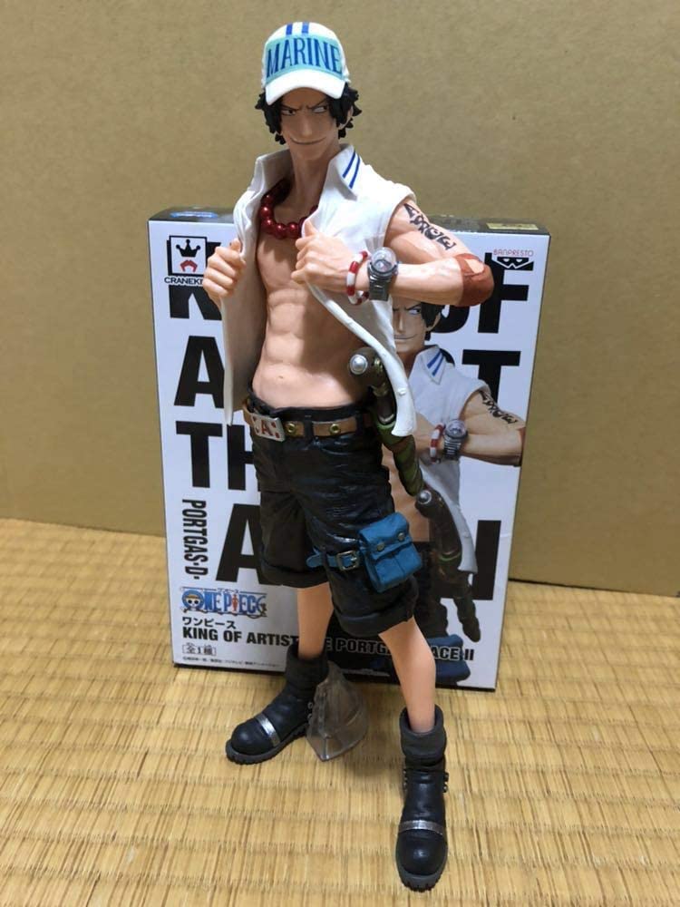 Ace ของแท้ JP แมวทอง - King of Artist Banpresto [โมเดลวันพีช]