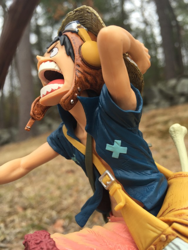 Luffy ของแท้ JP แมวทอง - Scultures Banpresto [โมเดลวันพีช]