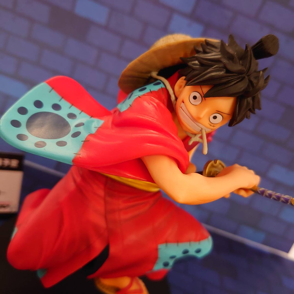 Luffy Wano ของแท้ JP แมวทอง - King of Artist Banpresto [โมเดลวันพีช]