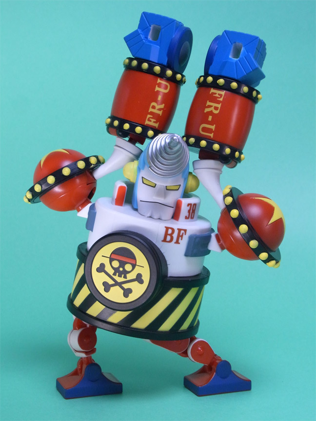 Franky ของแท้ JP แมวทอง - Chara Bank Megahouse [โมเดลวันพีช]