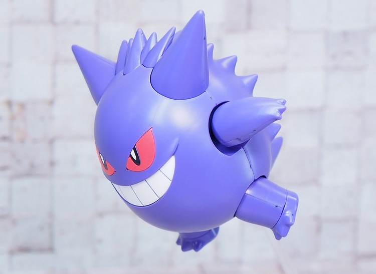 Gengar (แบบประกอบ) ของแท้ JP - Pokemon Plamo Bandai [โมเดลโปเกมอน]
