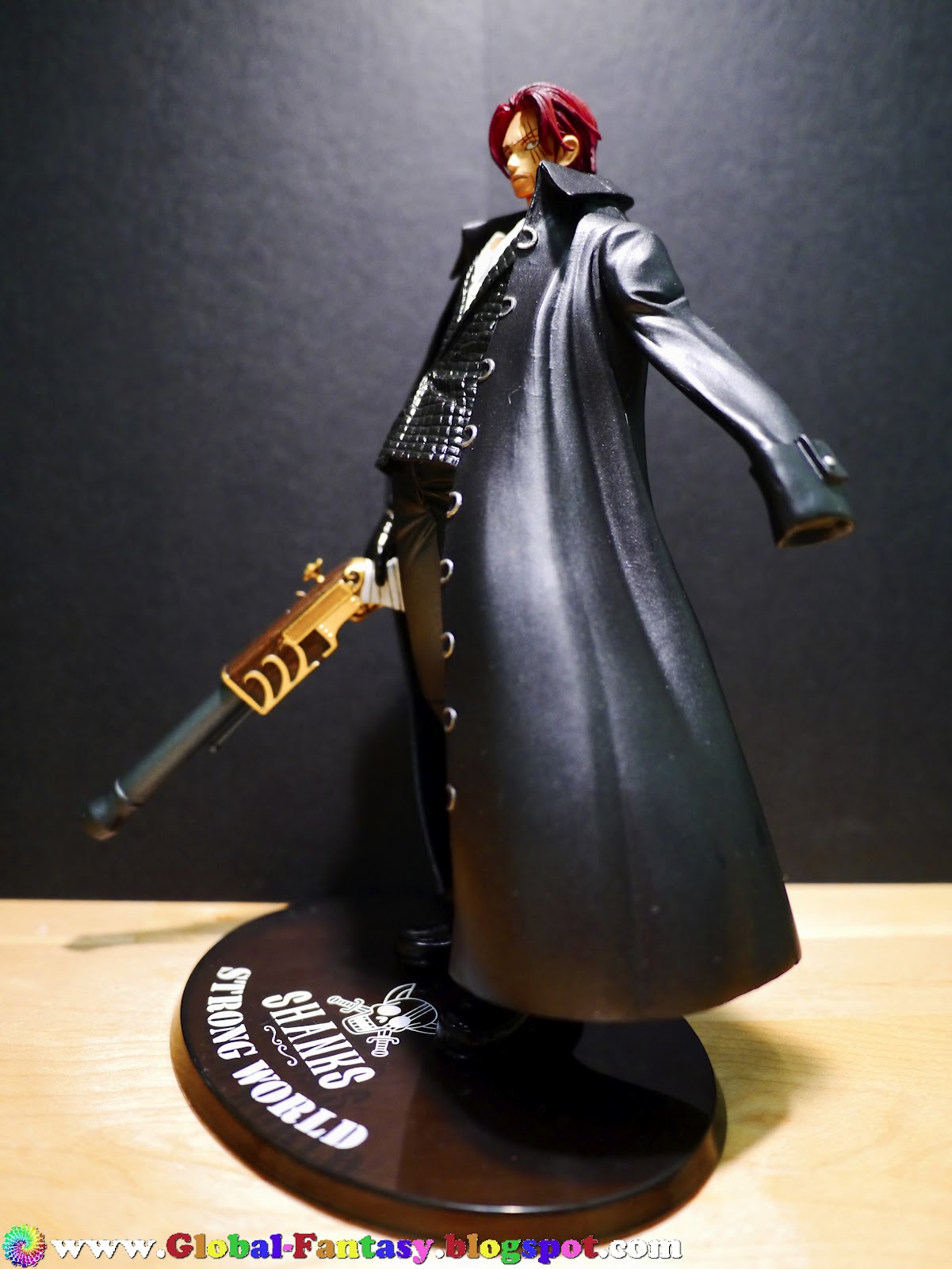 Shanks Strong World ของแท้ JP แมวทอง - Figuarts Zero Bandai [โมเดลวันพีช]