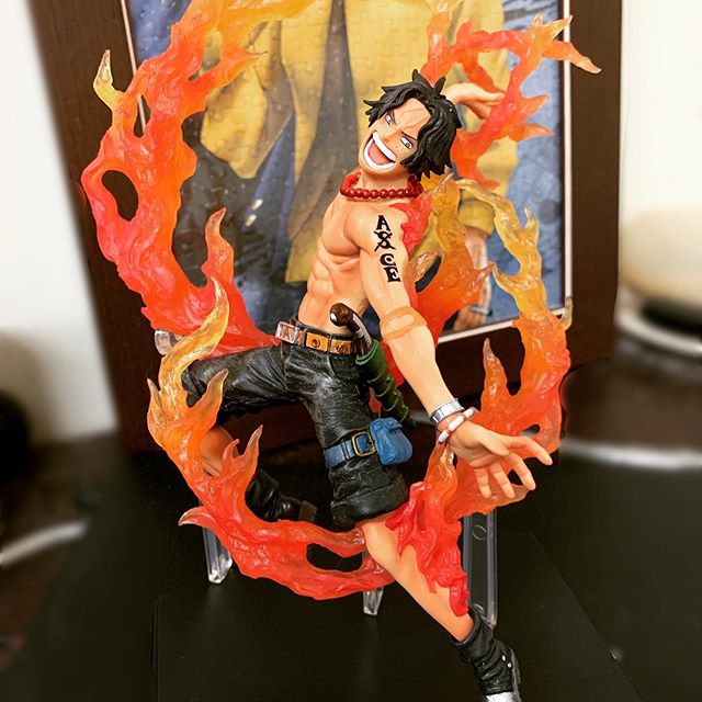Ace ของแท้ JP แมวทอง - Ichiban Kuji Banpresto [โมเดลวันพีช]