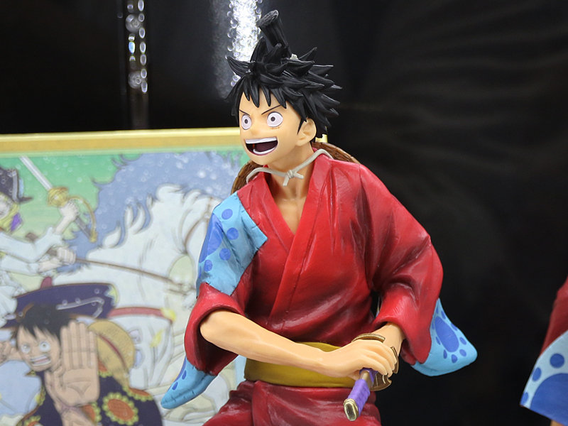 Luffy Wano ของแท้ JP แมวทอง - Ichiban Kuji Banpresto [โมเดลวันพีช]